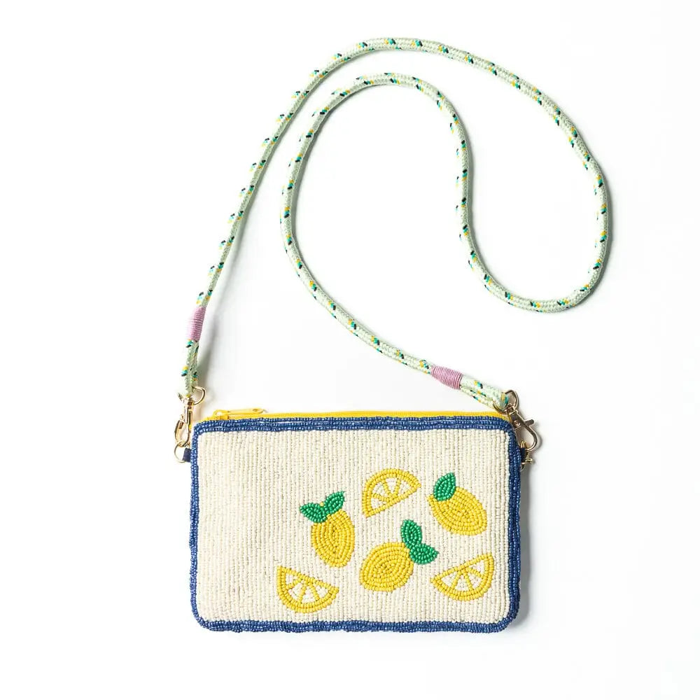 Leila Lemons Bead Clutch