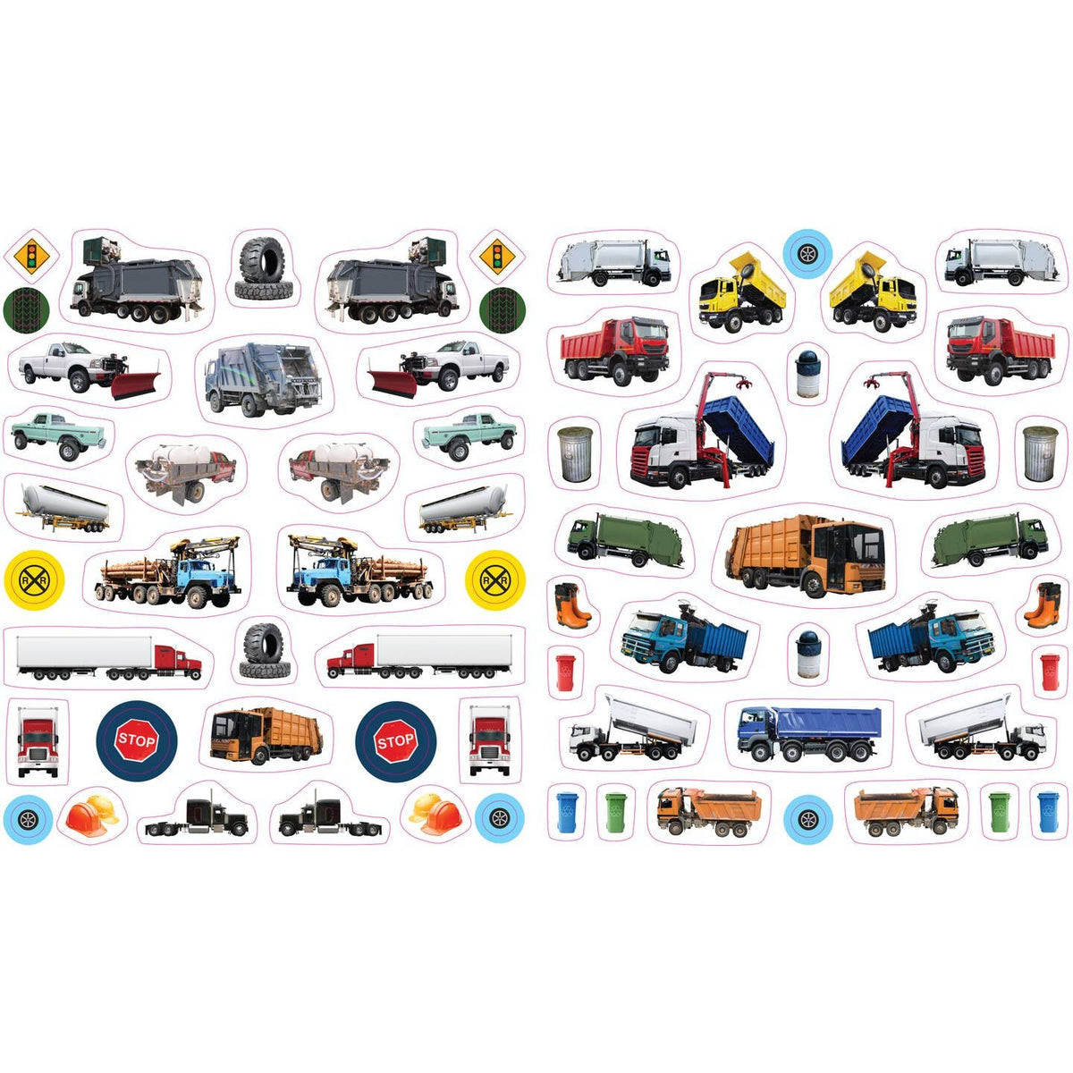 Eyelike Stickers: Trucks