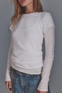 Nova Tee in Ivory