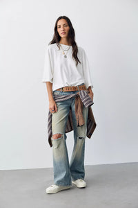 Perfect Oversized Tee in White