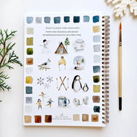 Winter Watercolor Book