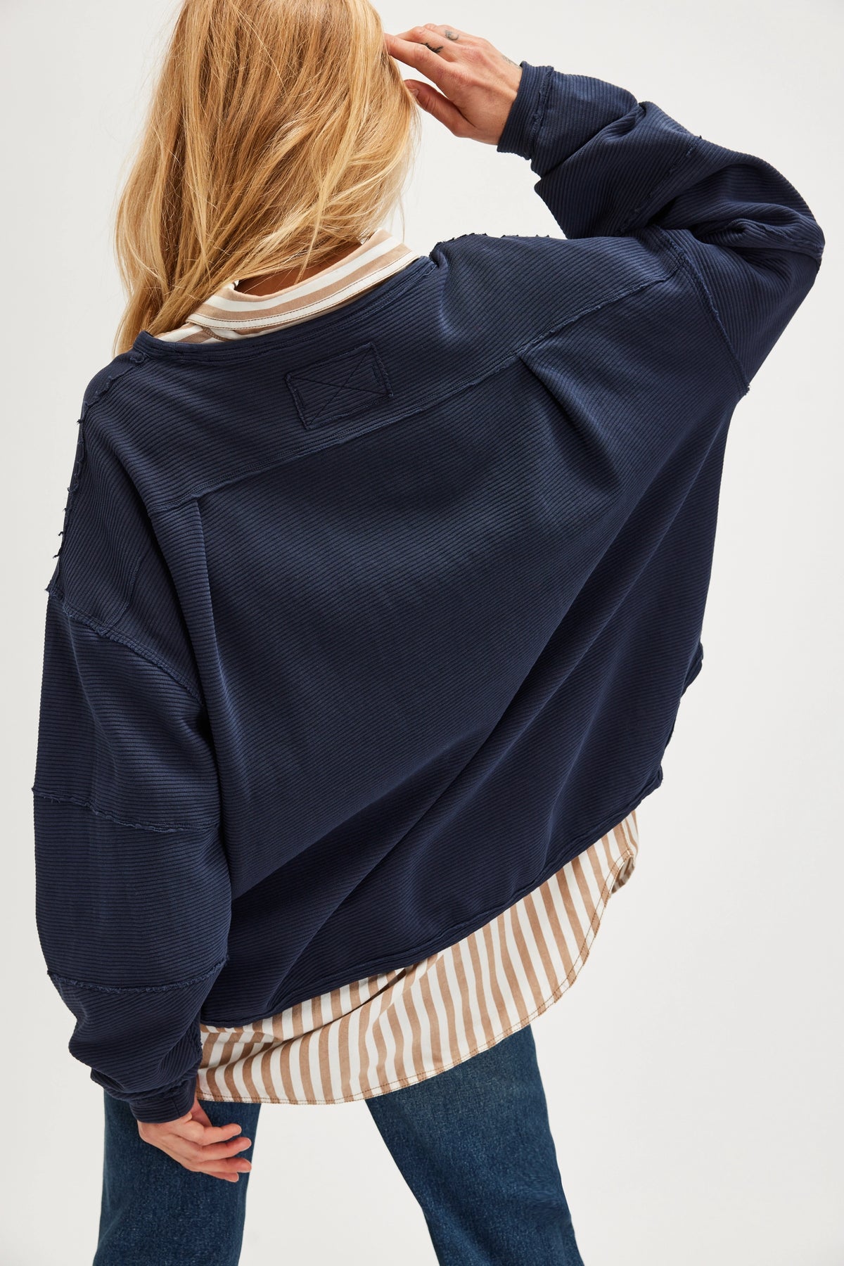 Total Eclipse Tee in Deeper Iris