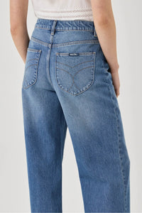 Stevie Relaxed Jean in Iris Blue