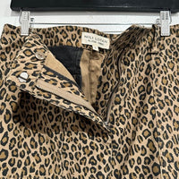 Leopard Print Mini Skirt - 8‎