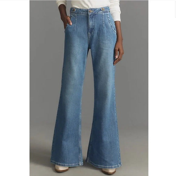 Pilcro Tower Flare Jeans