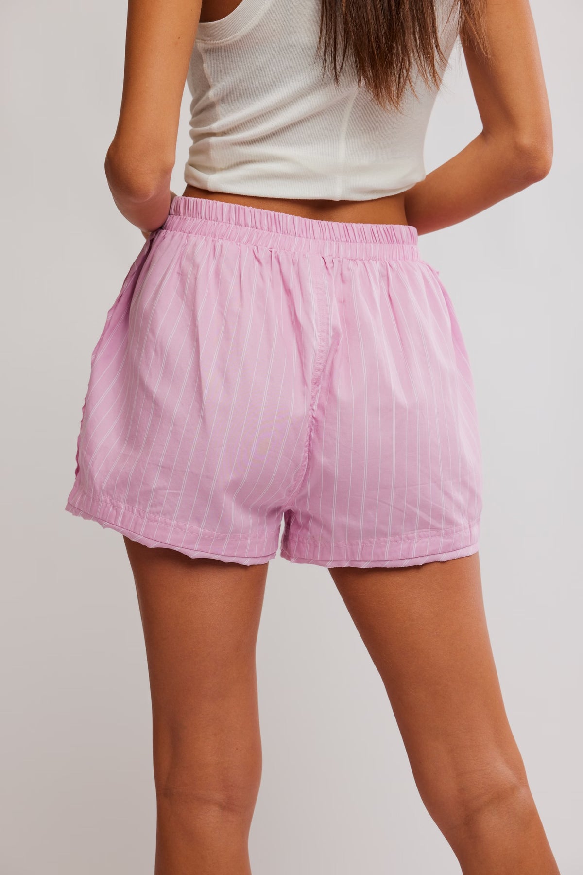 Day to Day Striped Boxers in Pink Combo