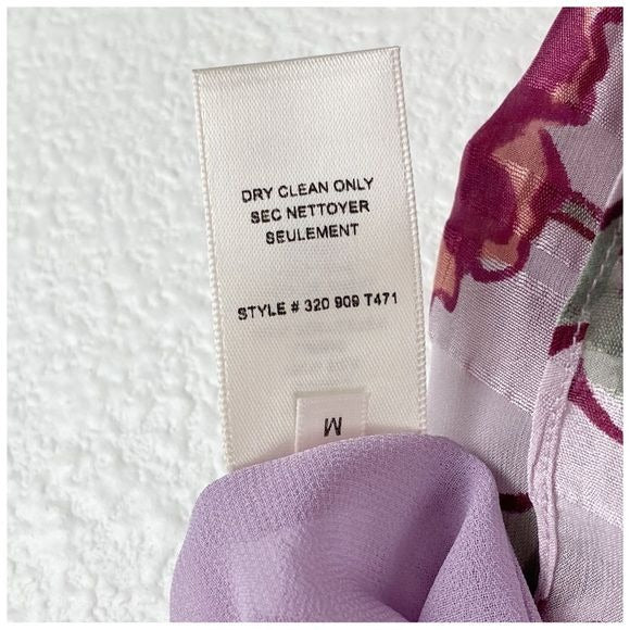 Zadie Bow Top in Lilac