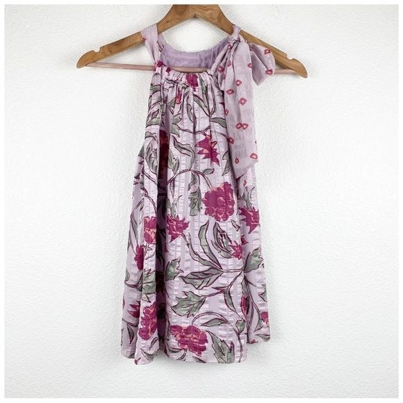 Zadie Bow Top in Lilac