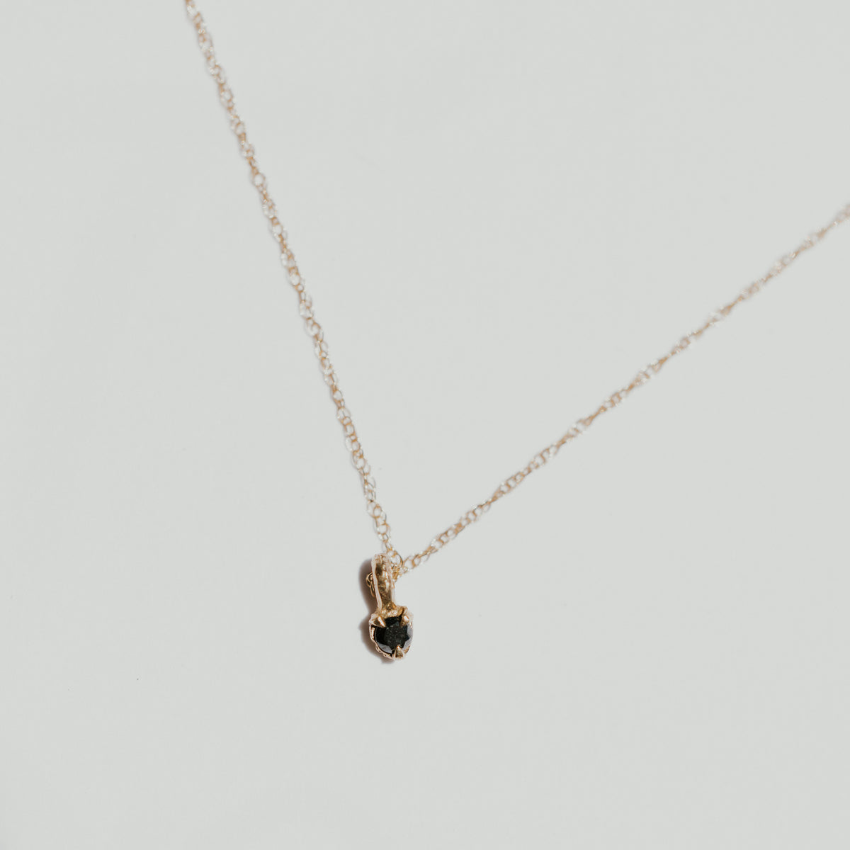 Black Diamond Necklace
