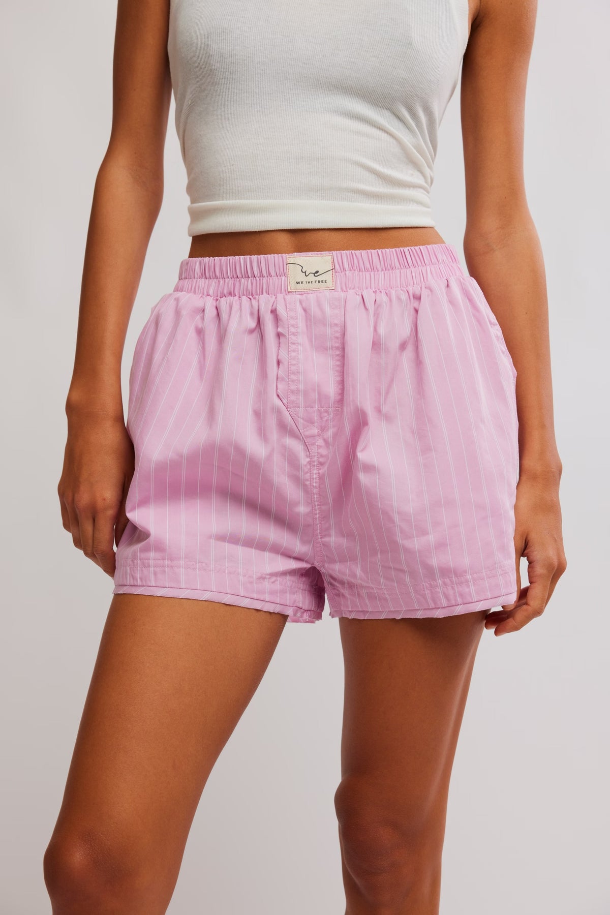 Day to Day Striped Boxers in Pink Combo