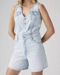 Vest Romper Lightwash