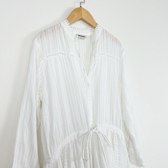 Ranil Dress in White Size Medium