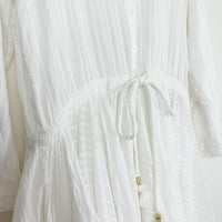 Ranil Dress in White Size Medium