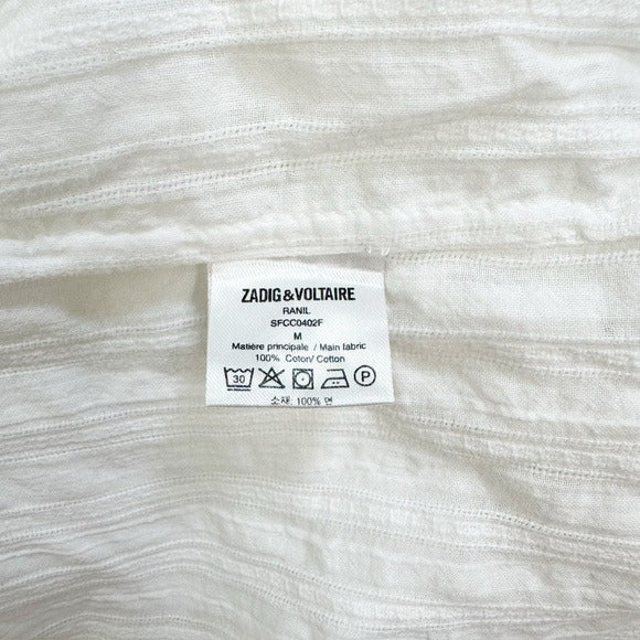 Ranil Dress in White Size Medium