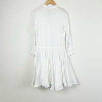 Ranil Dress in White Size Medium