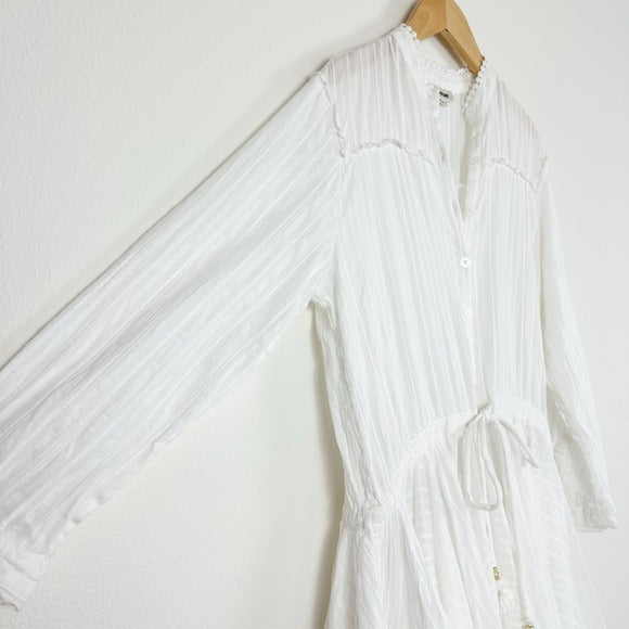 Ranil Dress in White Size Medium