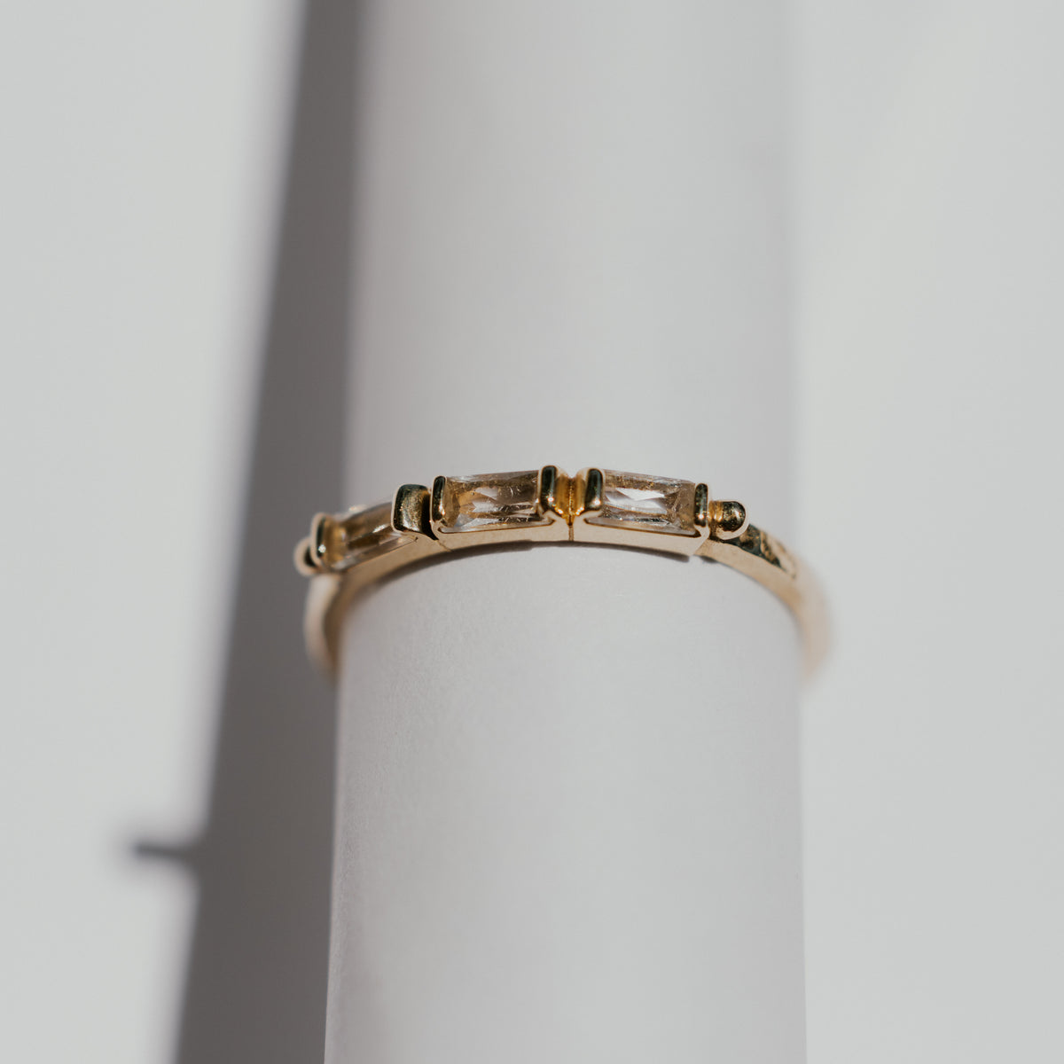 Baguette Trio Ring