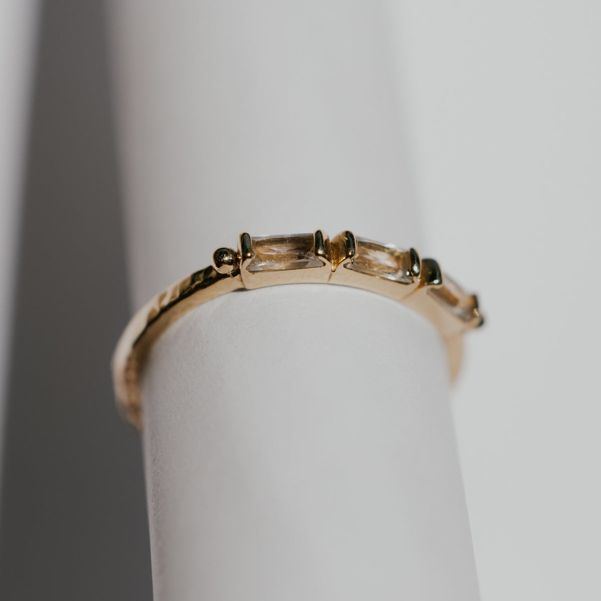 Baguette Trio Ring