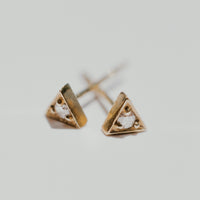 Cléo Triangle Studs