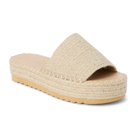 Del Mar Platform Sandal in Natural