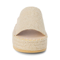 Del Mar Platform Sandal in Natural