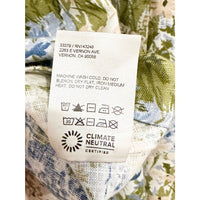 Greyson Floral Print Linen Mini Dress - Small