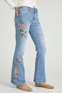 Mila Boot Cut in Natura Needlepoint
