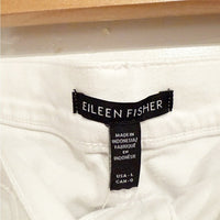 Garment-Dyed Organic Cotton Denim Slim Jean in White