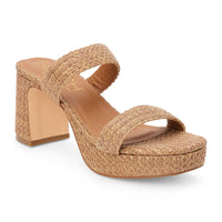 Echo Platform Sandal in Cognac