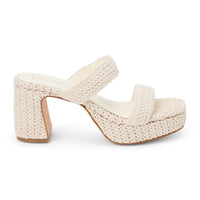 Echo Platform Sandal in Natural