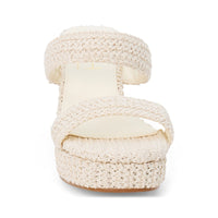Echo Platform Sandal in Natural