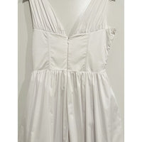 Emmelina White Cotton Corset Sundress - Medium