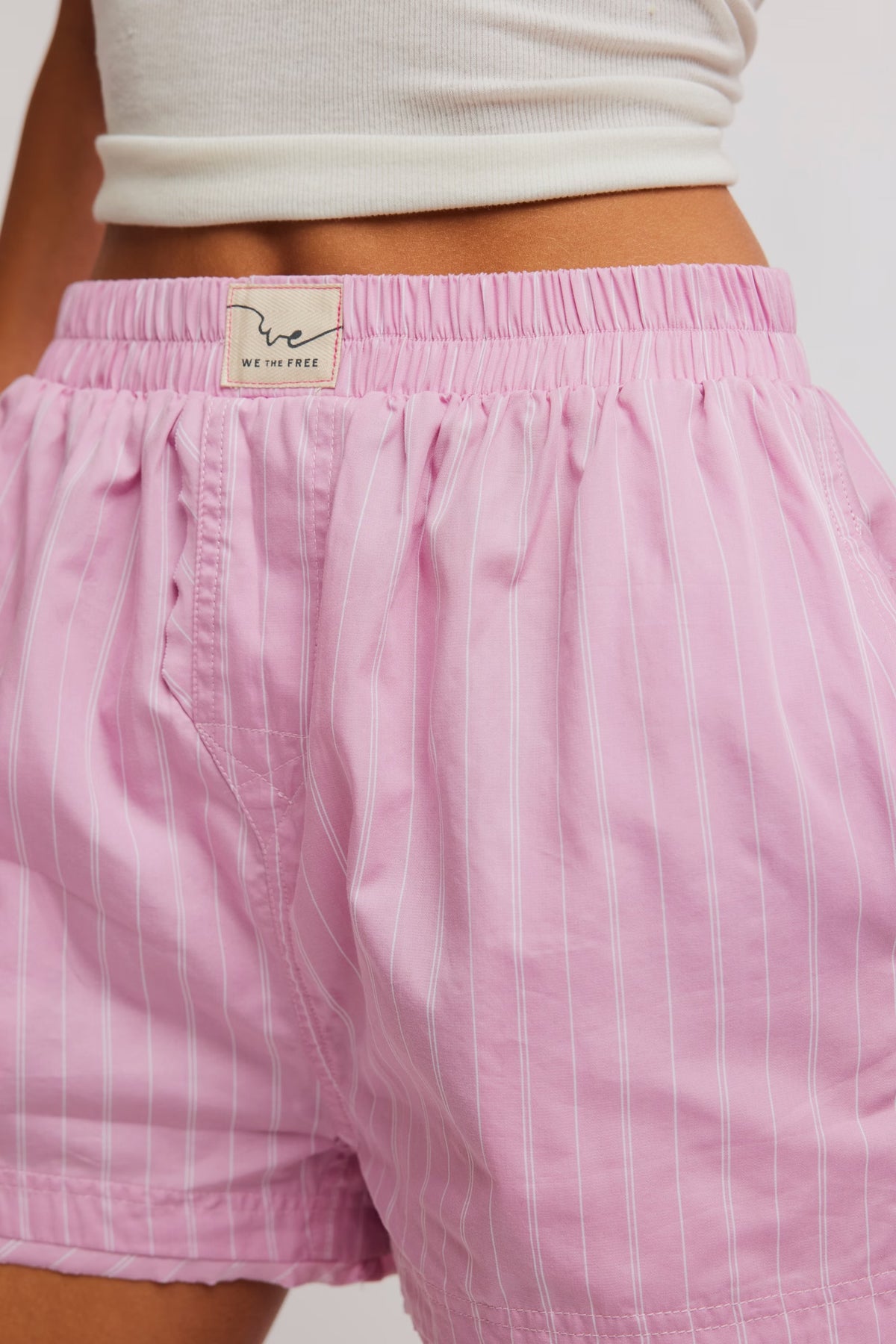 Day to Day Striped Boxers in Pink Combo