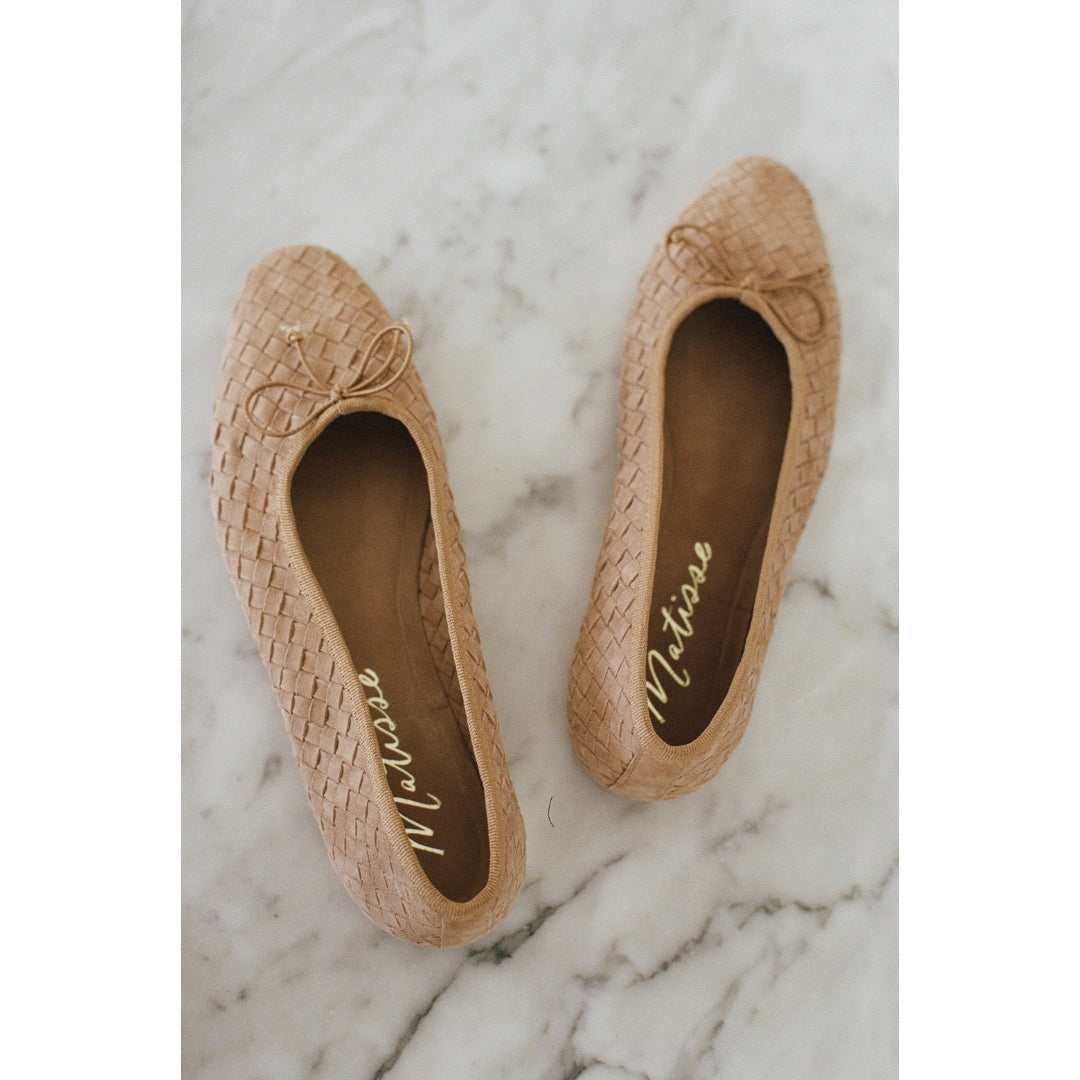 Smith Ballet Flat in Tan