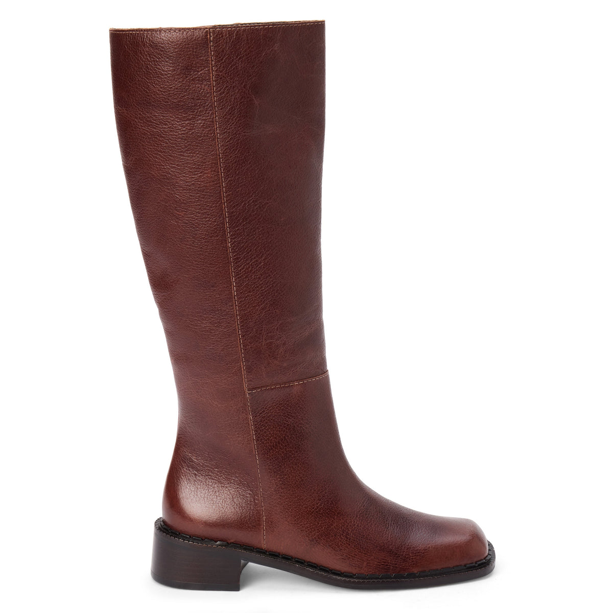 Franklin Knee-High Boot in Brown