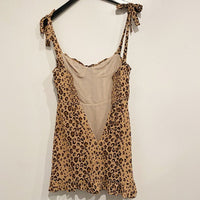 Christine Feline Mini Dress