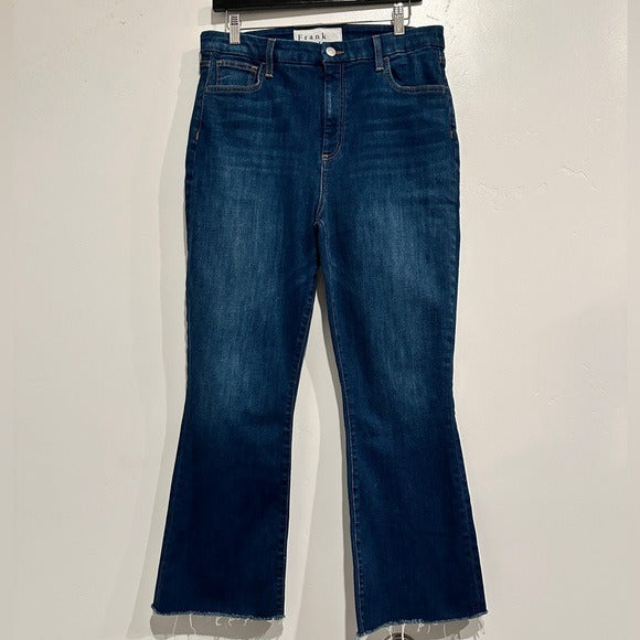 Killian 2003 Wash Crop Flare Jean - Medium Wash