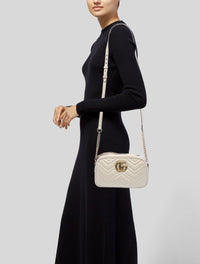 Chain-Link Marmont Small Crossbody