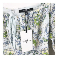 NWT Blue Eyelet Floral Dress Size Small
