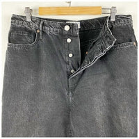 Tapered Baggy Jeans in Onyx Size 32