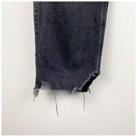 Tapered Baggy Jeans in Onyx Size 32