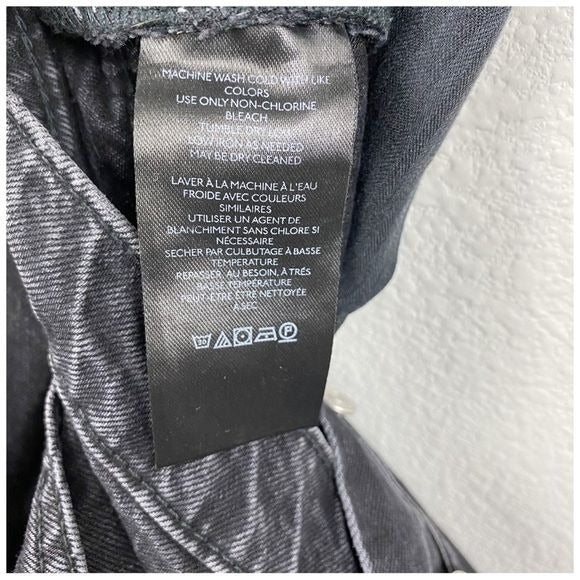 Tapered Baggy Jeans in Onyx Size 32