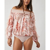 NWT Born To Love Bodysuit in Lotus Combo Size Small