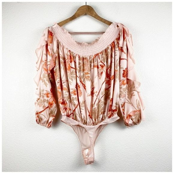 NWT Born To Love Bodysuit in Lotus Combo Size Small