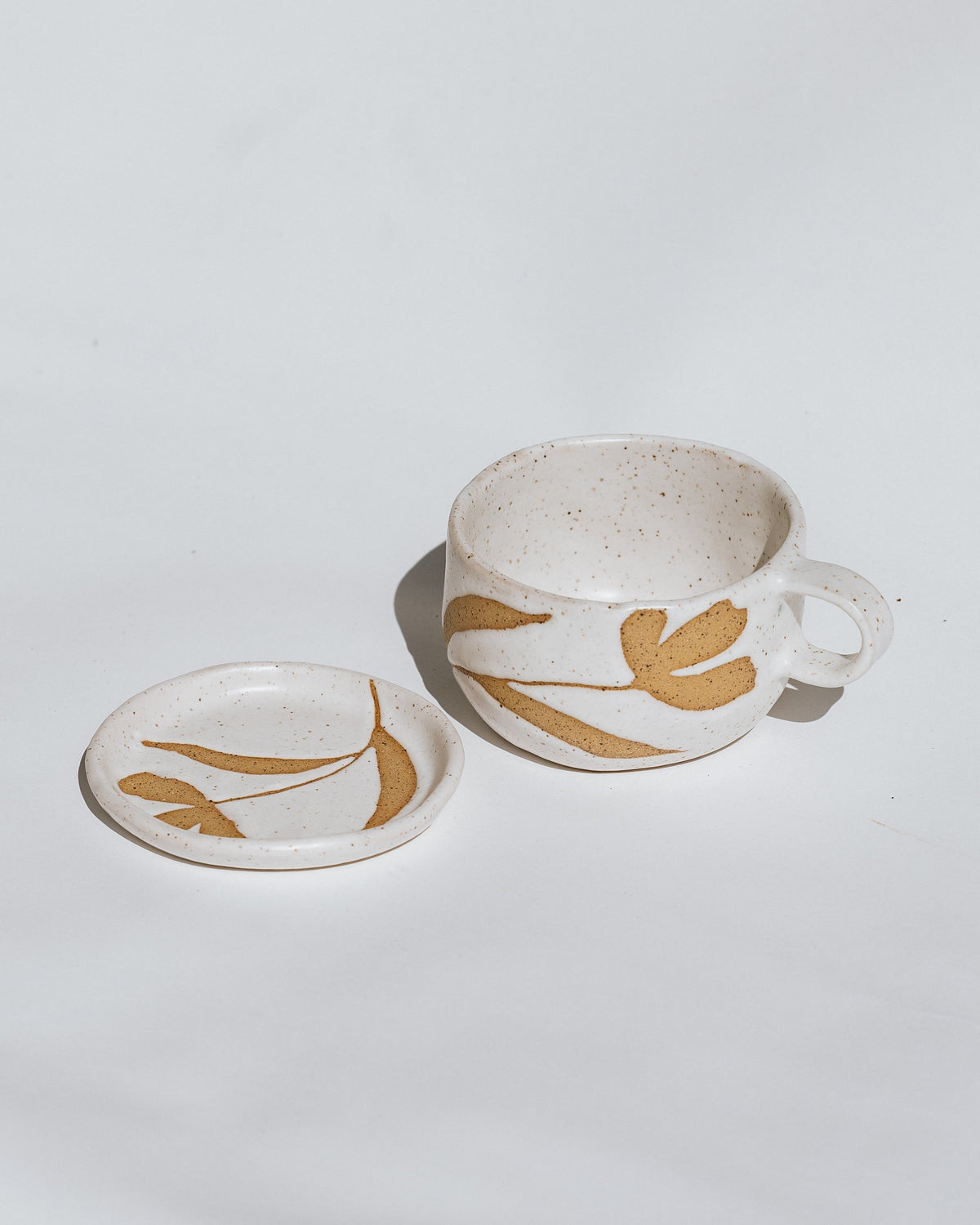 Poppies Latte Mug Set
