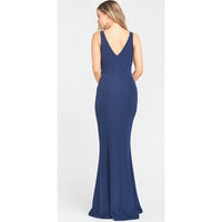 Navy Morgan Gown Size XXL