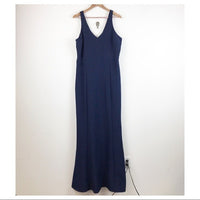 Navy Morgan Gown Size XXL