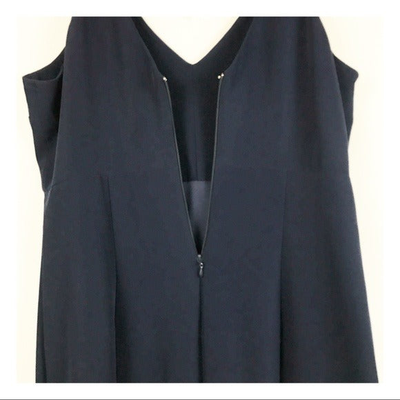 Navy Morgan Gown Size XXL
