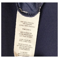 Navy Morgan Gown Size XXL