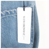 Crossover Straight Leg Chain Jean Size 26